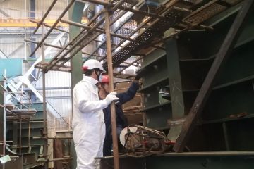 “耕海1号”二期建设首批分段制作开始报验